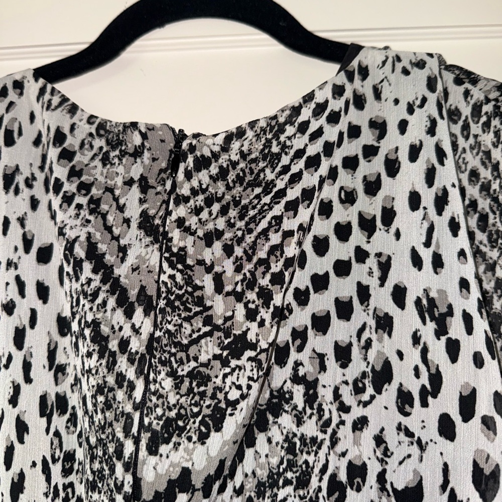 Chic Animal Print Dress - Picture 3 of 8